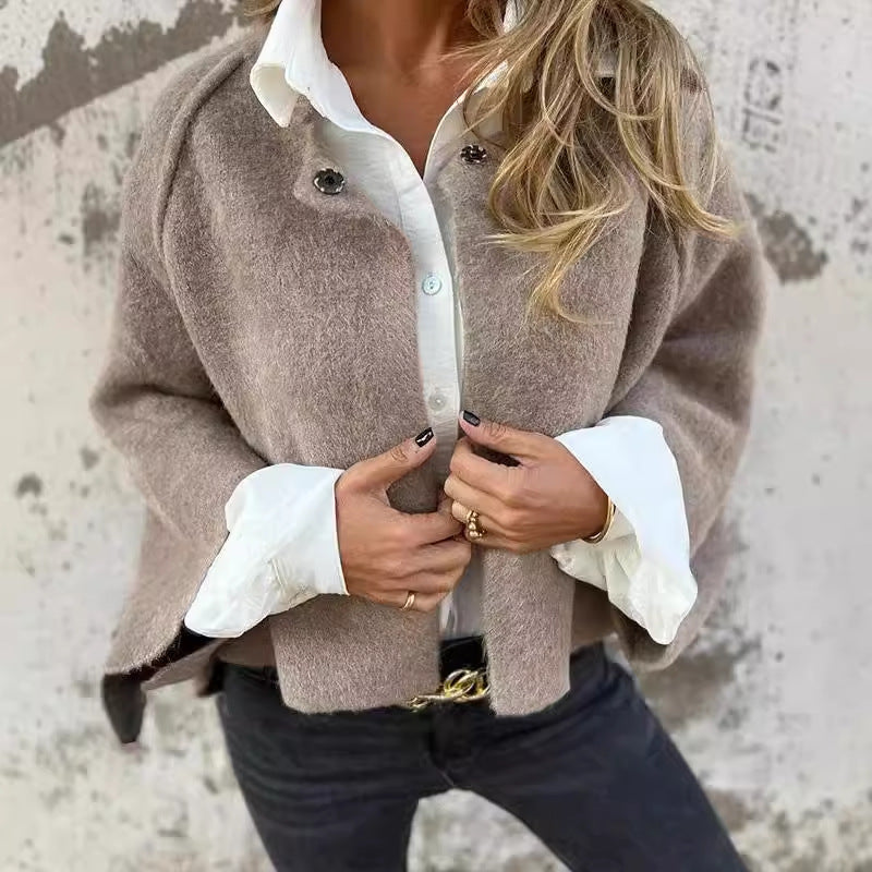 Celindra | Elegant Soft Cashmere Blend Coat