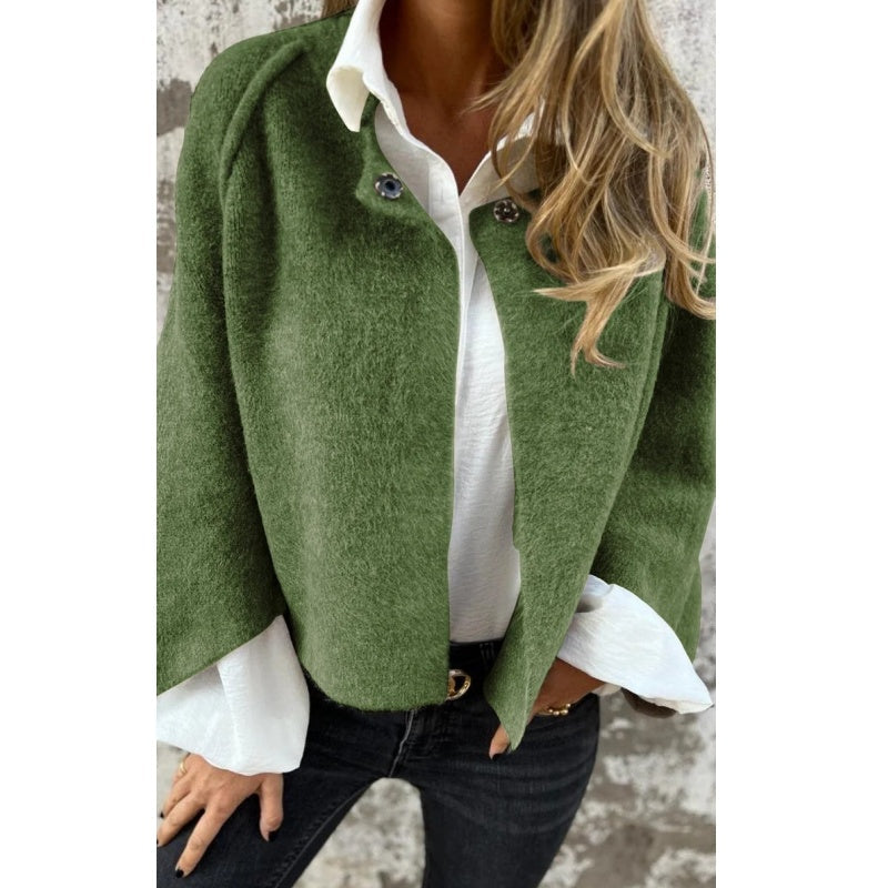 Celindra | Elegant Soft Cashmere Blend Coat