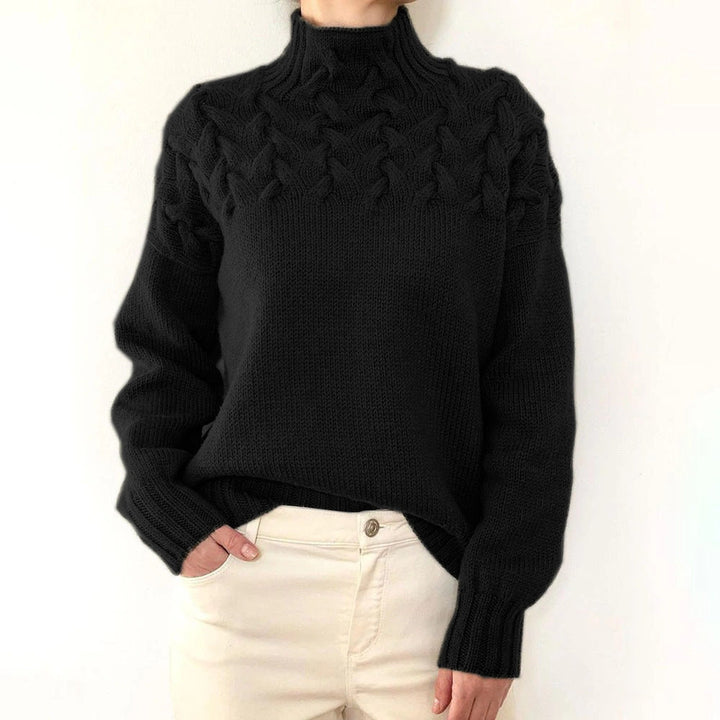 Charlotte | Cozy Turtleneck Knit Sweater
